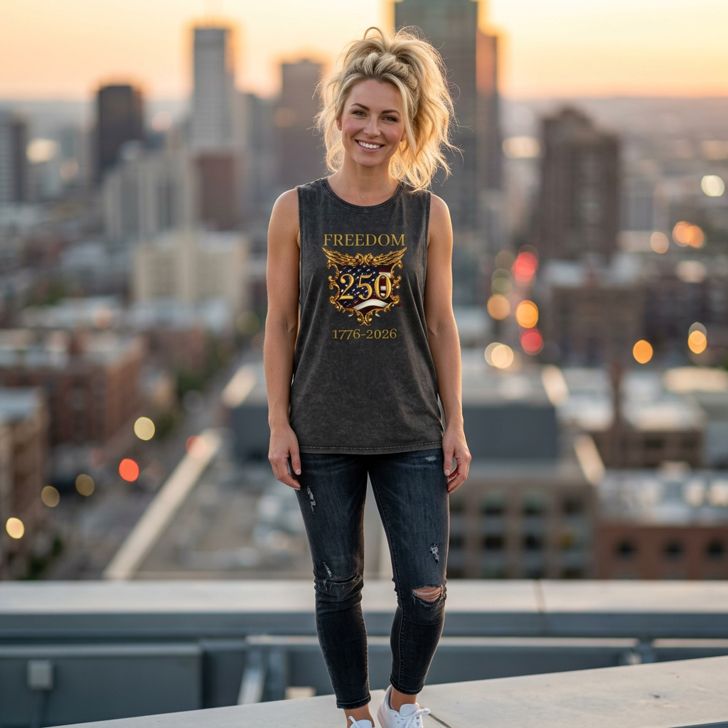 Official Anniversary Freedom 250th Tank Top 1776–2026