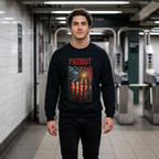 Official 250th Patriotic Flag Crewneck Sweatshirt