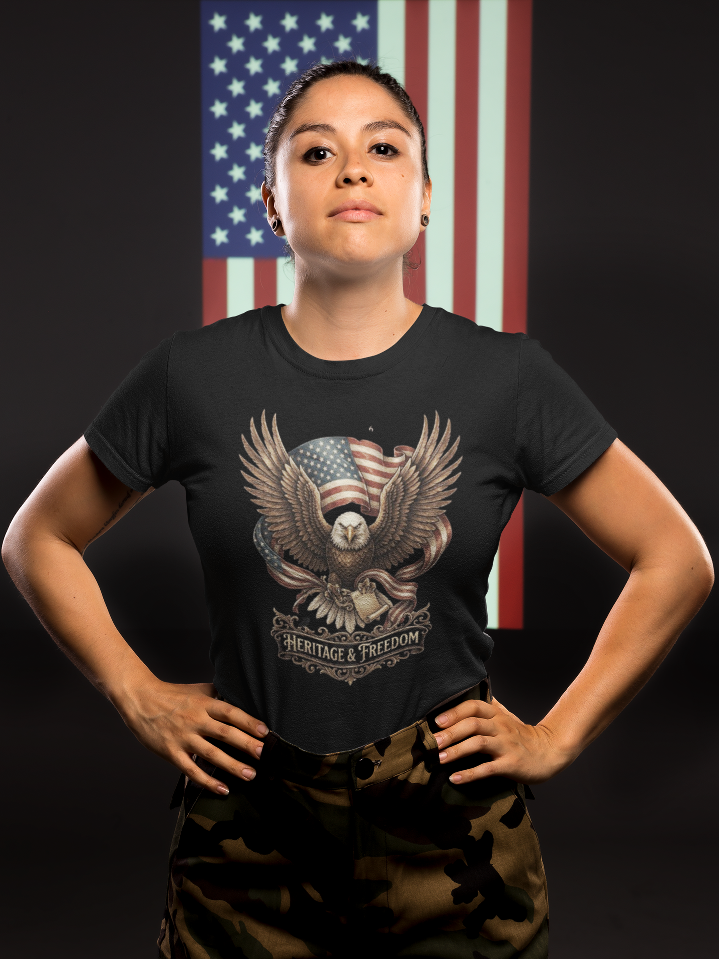 Official 250th Anniversary Heritage Freedom Eagle Tee