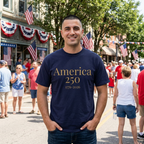 Official America 250 T-Shirt — 1776-2026 Bicentennial Tee