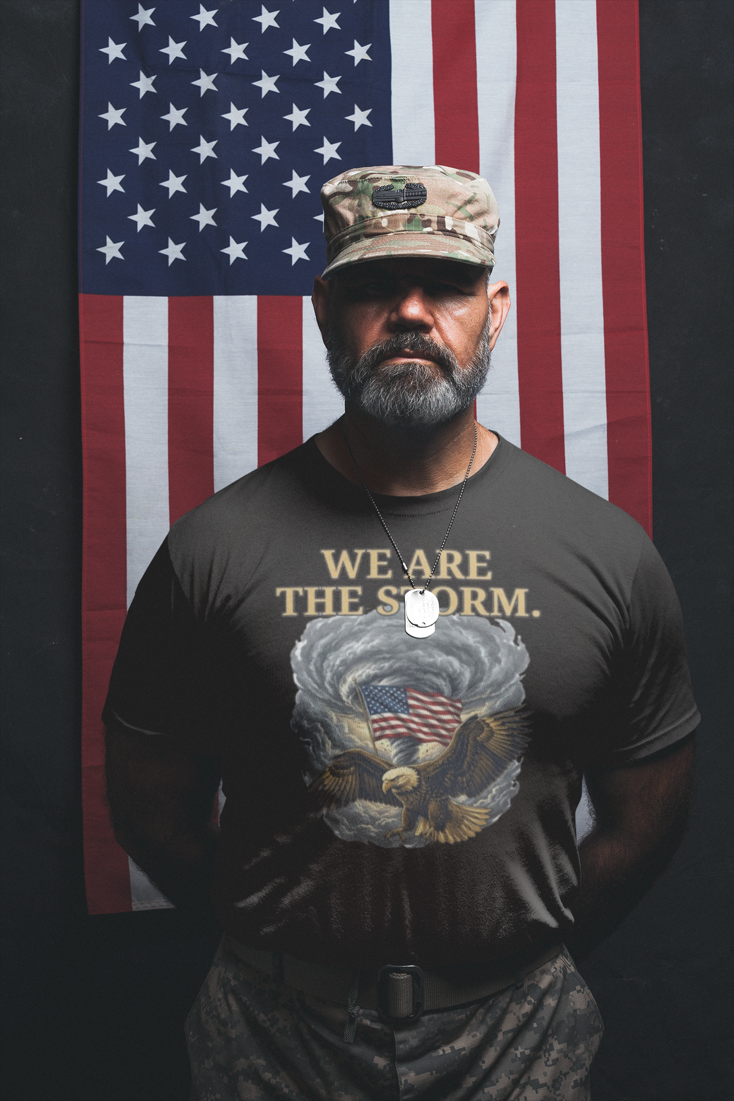 Official We Are The Storm — Premium Patriotic T-Shirt