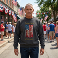 America 1776-2026 Flag Crewneck Sweatshirt