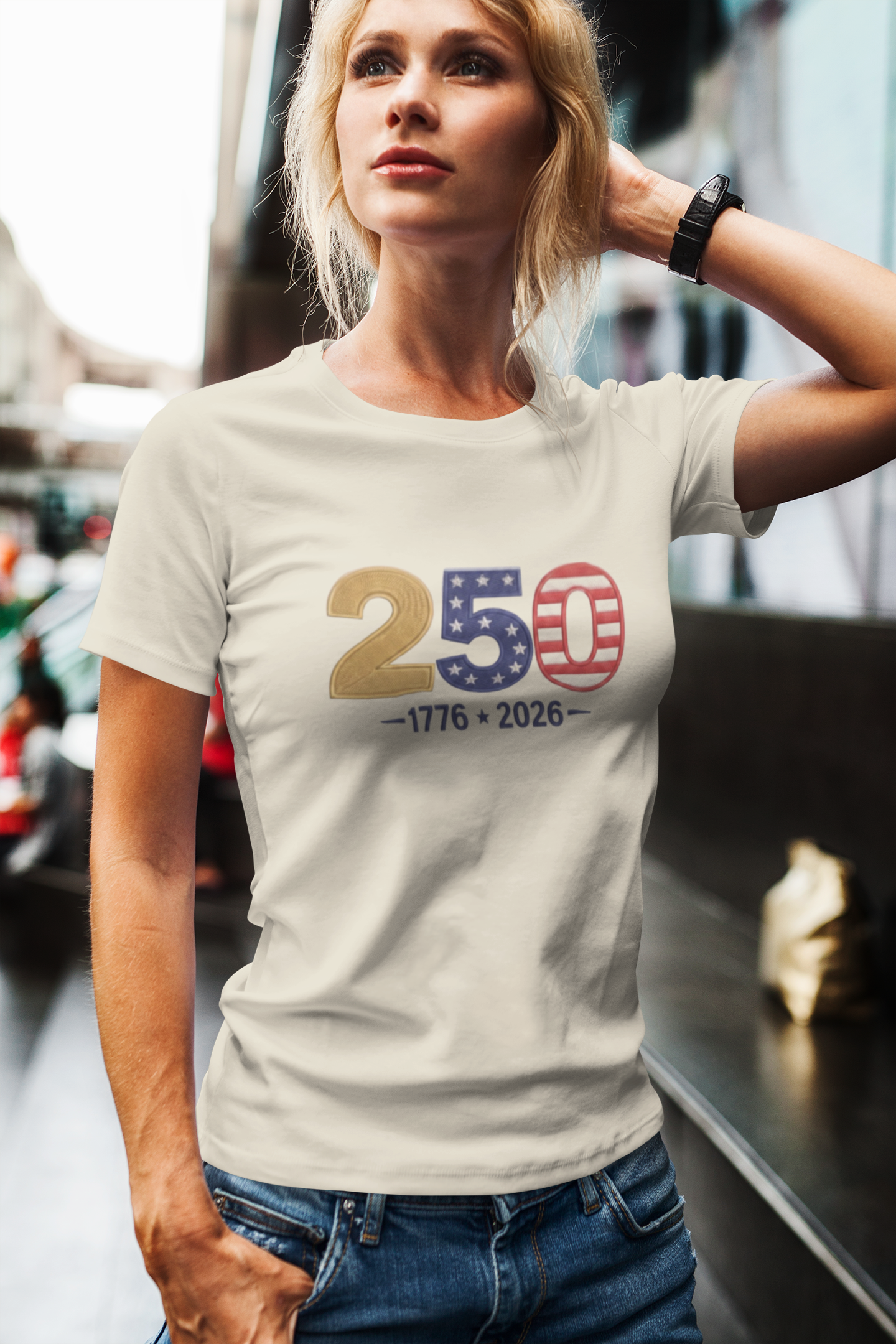 Official USA 250th Anniversary 1776 2026 Patriotic Tee
