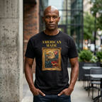 Official 250th Bald Eagle American Flag T-Shirt