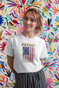 Men's Distressed American Flag T-Shirt | Classic Patriotic Freedom Tee