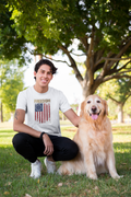 Distressed Betsy Ross Flag T-Shirt | Vintage 1776 Freedom Graphic Tee