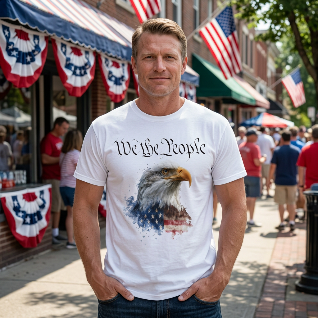 Official 250th Portrait - We the People T‑Shirt