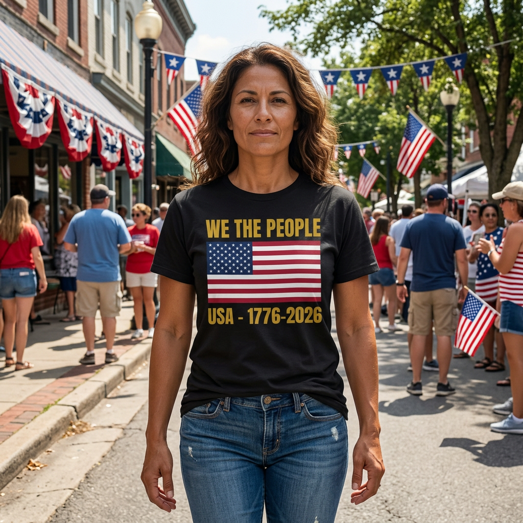 Official USA 250th We The People T-Shirt