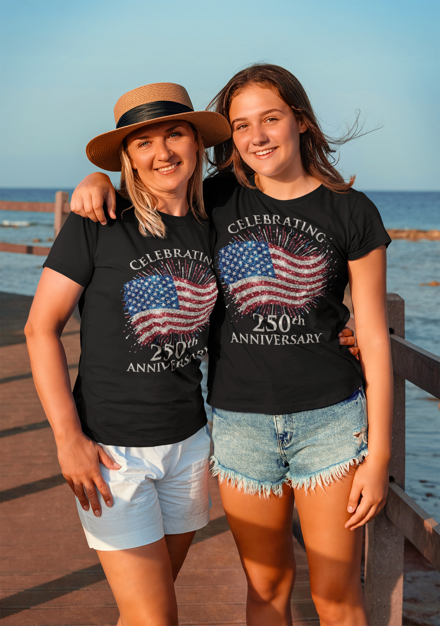 Official USA 250th Anniversary Fireworks Tee Shirt