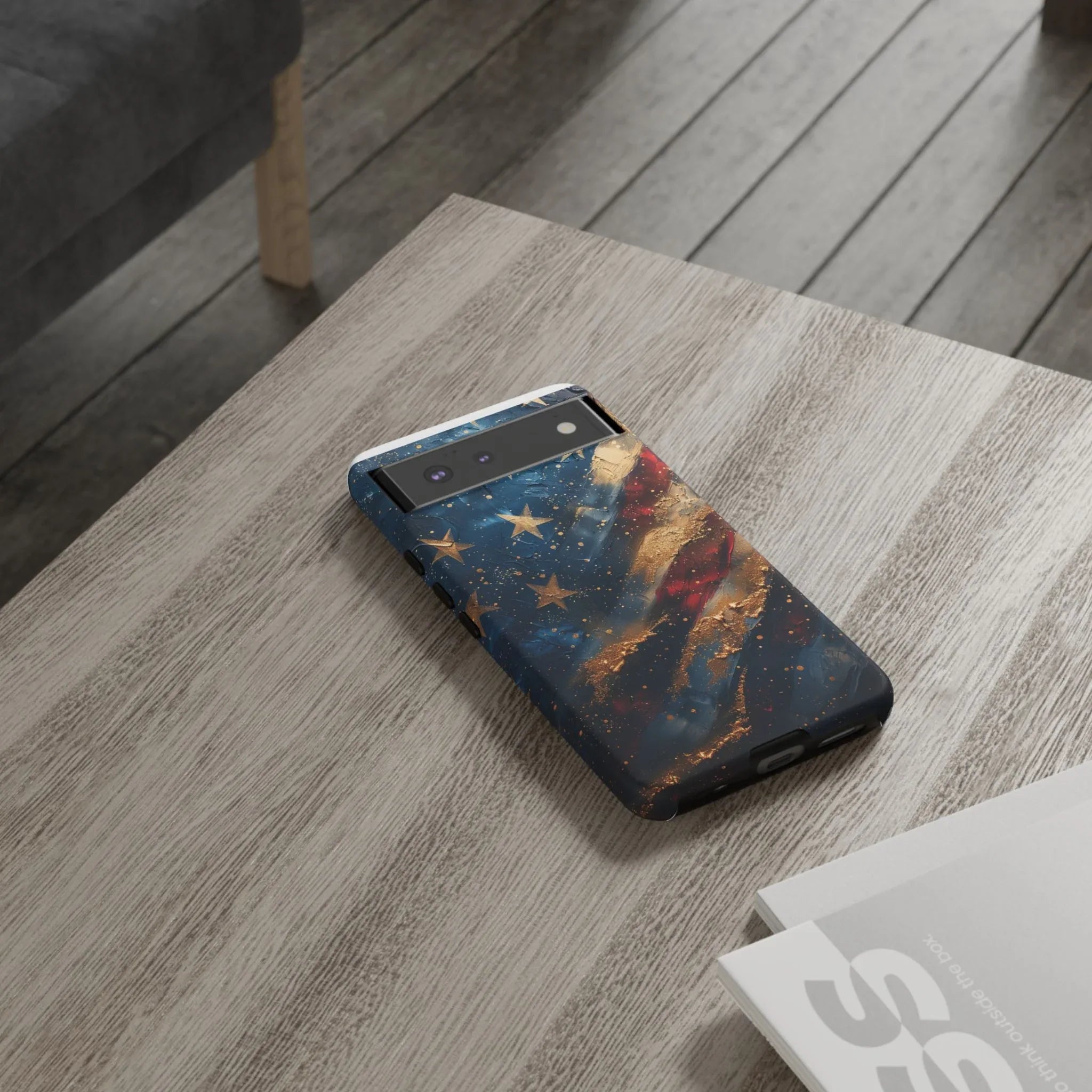 Distressed American Flag phone case | tough cases - 250 USA Celebration