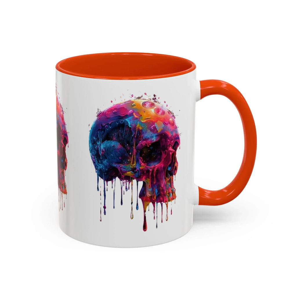 Psychedelic Third Eye Mug | Glowing Mushrooms, Melting Doves, Neon Lava Art - 250 USA Celebration