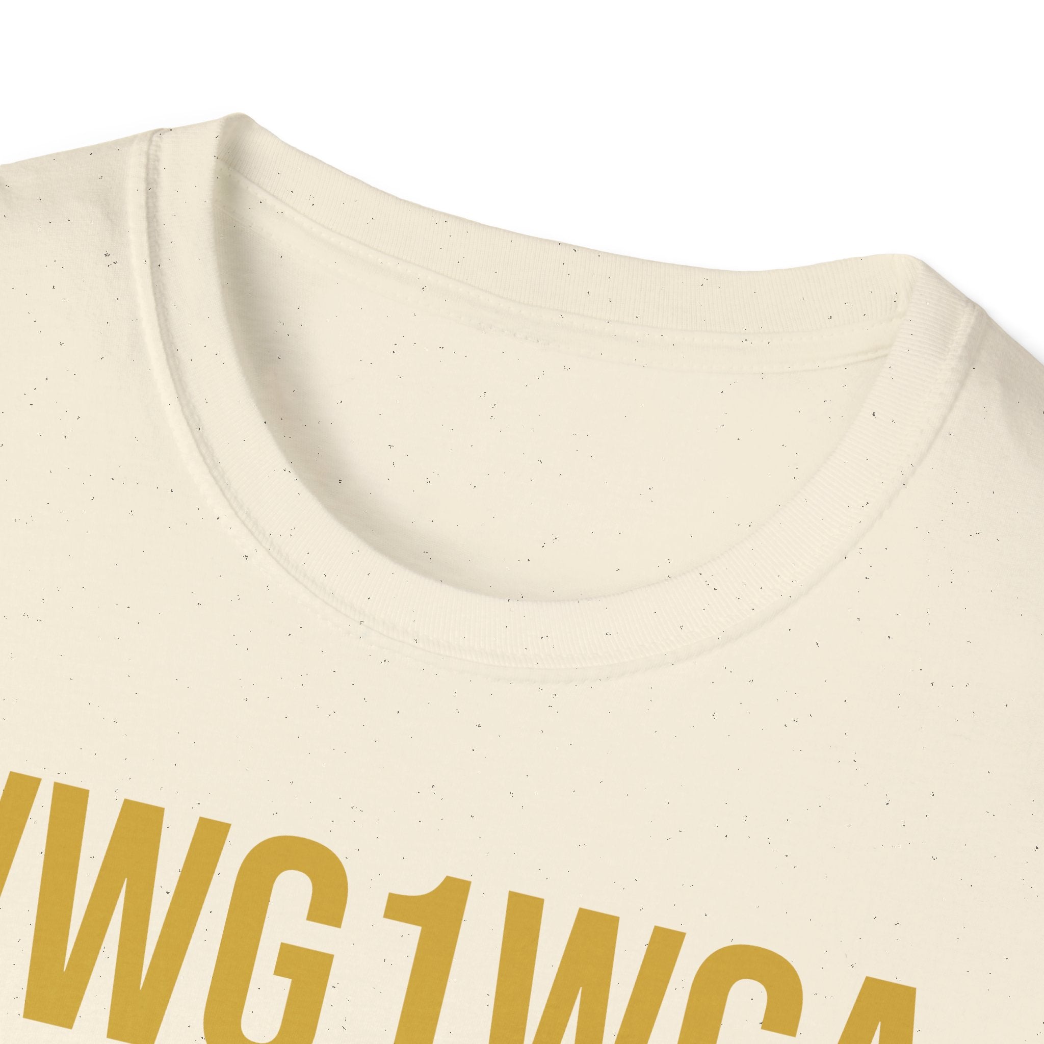 Where We Go One We Go All – Anniversary Gold Signature T-Shirt - Unisex Softstyle T-Shirt