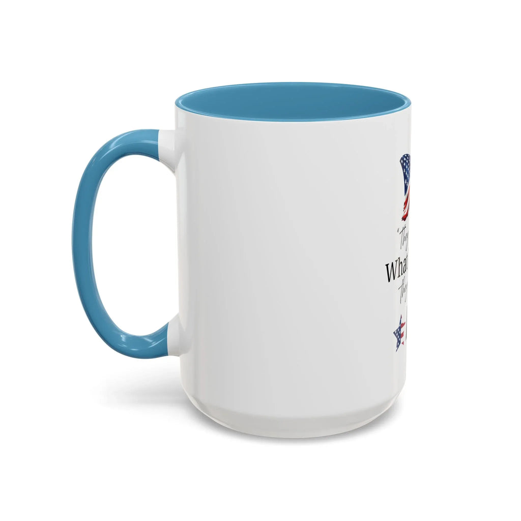 Accent Coffee Mug (11, 15oz) - 250 USA Celebration