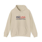 America 250 USA Celebration Hoodie | Official 250th Anniversary Edition 250 USA Celebration Hoodie | Patriotic Anniversary Red White Blue