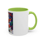 Festive Santa Coffee Mug, Christmas Mug, Holiday Gift Mug, Santa Claus Cup, Winter Decor - 250 USA Celebration