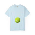 Focus Wins Matches Tennis Ball T-shirt | Tennis Graphic Tee - 250 USA Celebration