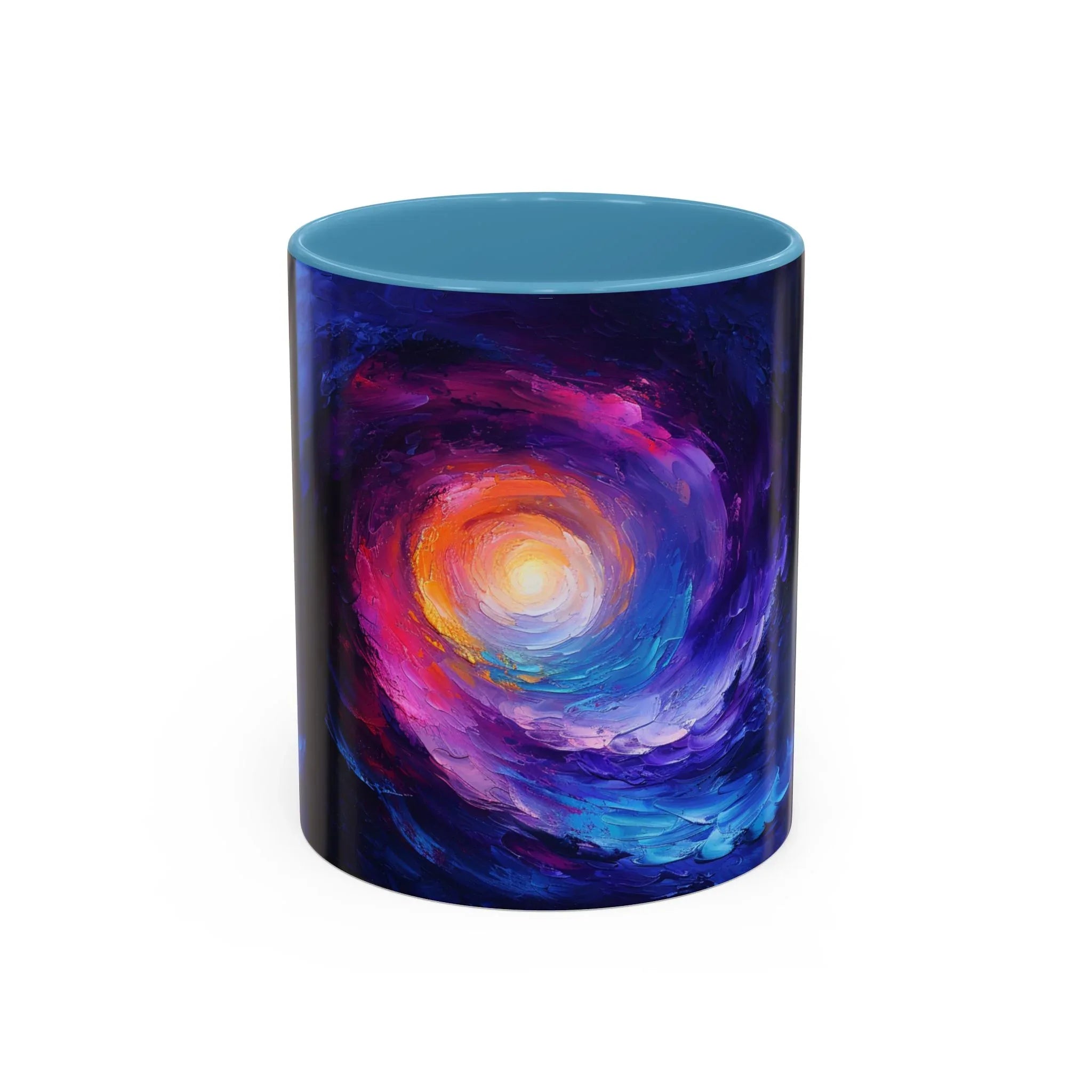 Colorful Cosmic Vortex Mug | Accent Coffee Mug 11oz 15oz - 250 USA Celebration