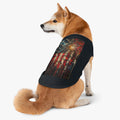 Patriotic Fireworks American Flag Pet Tank Top