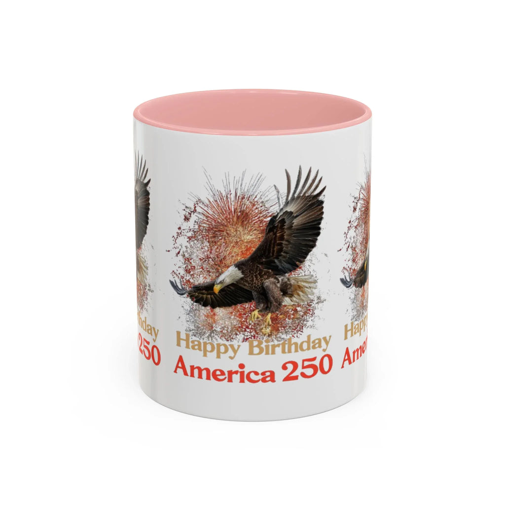 Accent Coffee Mug (11, 15oz) - 250 USA Celebration