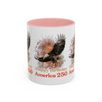 Accent Coffee Mug (11, 15oz) - 250 USA Celebration
