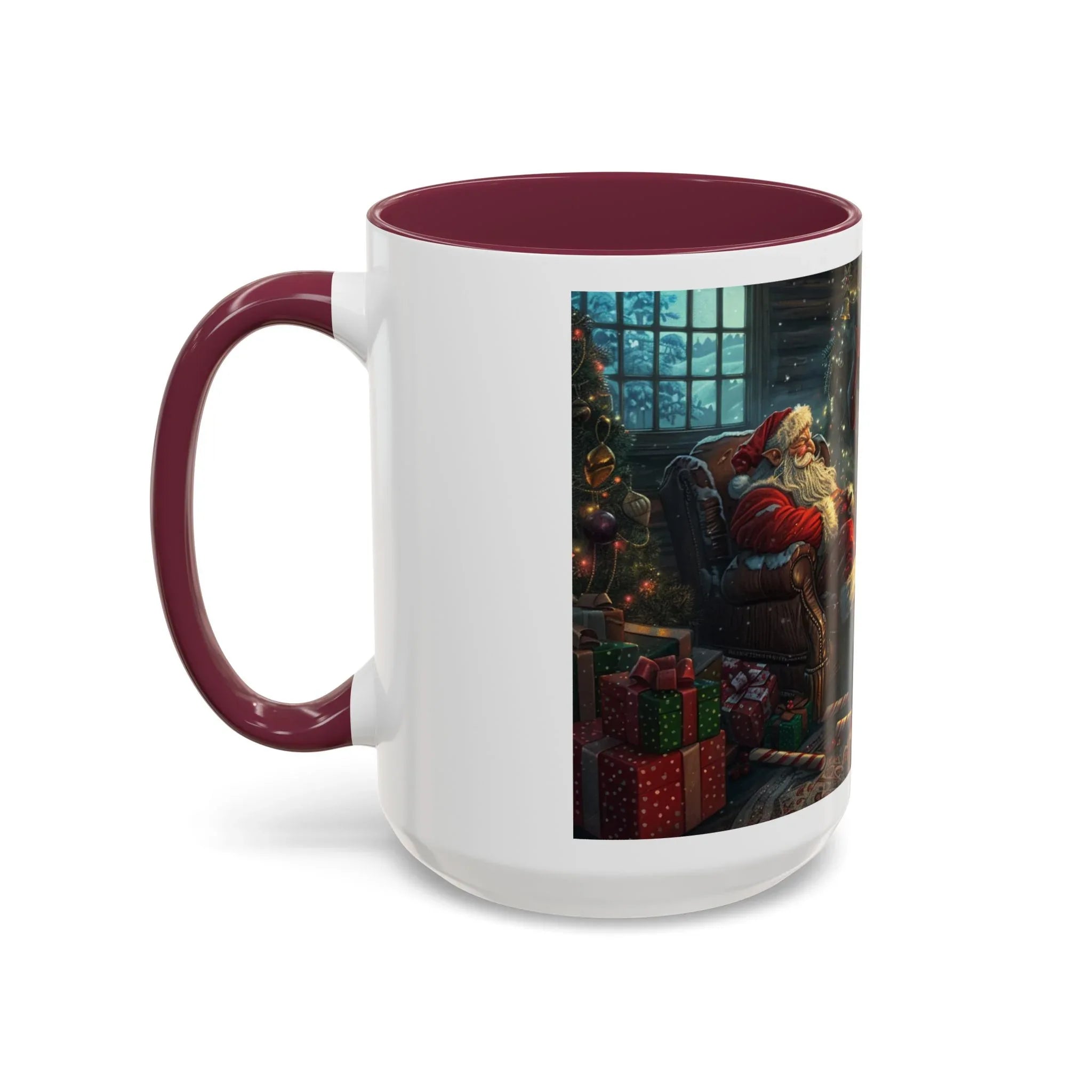 Cozy Christmas Mug - Perfect for Holiday Gatherings, Gift Ideas, Winter Warmth, Seasonal Decor, Personalized Holiday Gifts - 250 USA Celebration