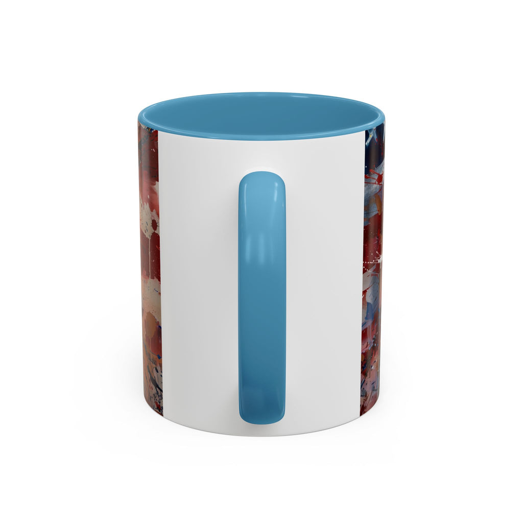 Patriotic Eagle Coffee Mug - Bold American Bald Eagle Art (11/15oz)