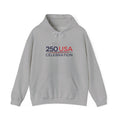 America 250 USA Celebration Hoodie | Official 250th Anniversary Edition 250 USA Celebration Hoodie | Patriotic Anniversary Red White Blue