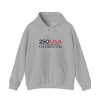 America 250 USA Celebration Hoodie | Official 250th Anniversary Edition 250 USA Celebration Hoodie | Patriotic Anniversary Red White Blue
