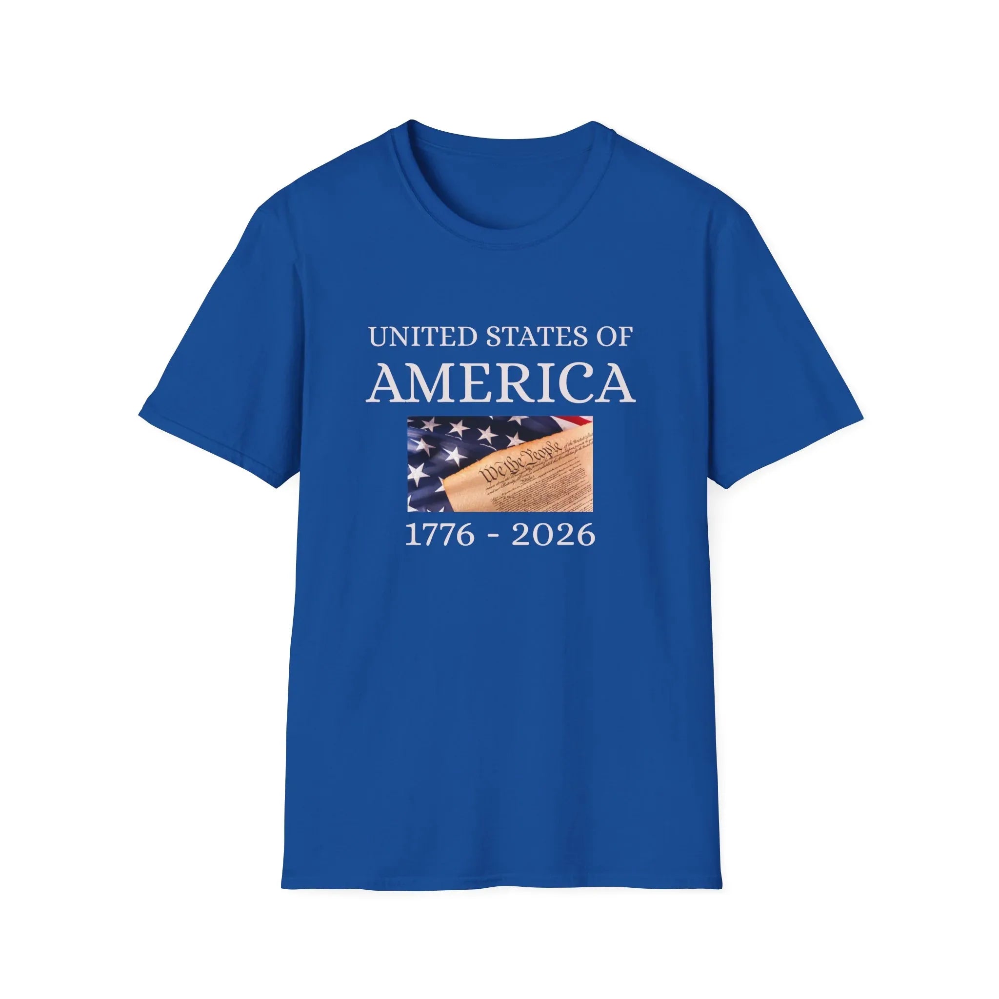 Unisex Softstyle T-Shirt - 250 USA Celebration