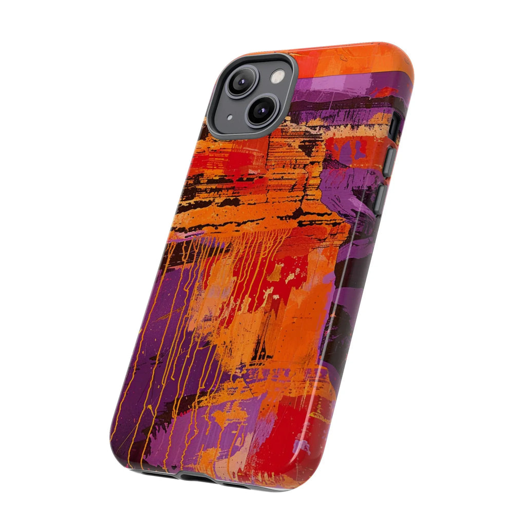 Abstract Drip Paint Tough Case | Phone Case - 250 USA Celebration