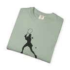 Calm Under Pressure Tennis Player T-shirt | Tennis Graphic Tee - 250 USA Celebration