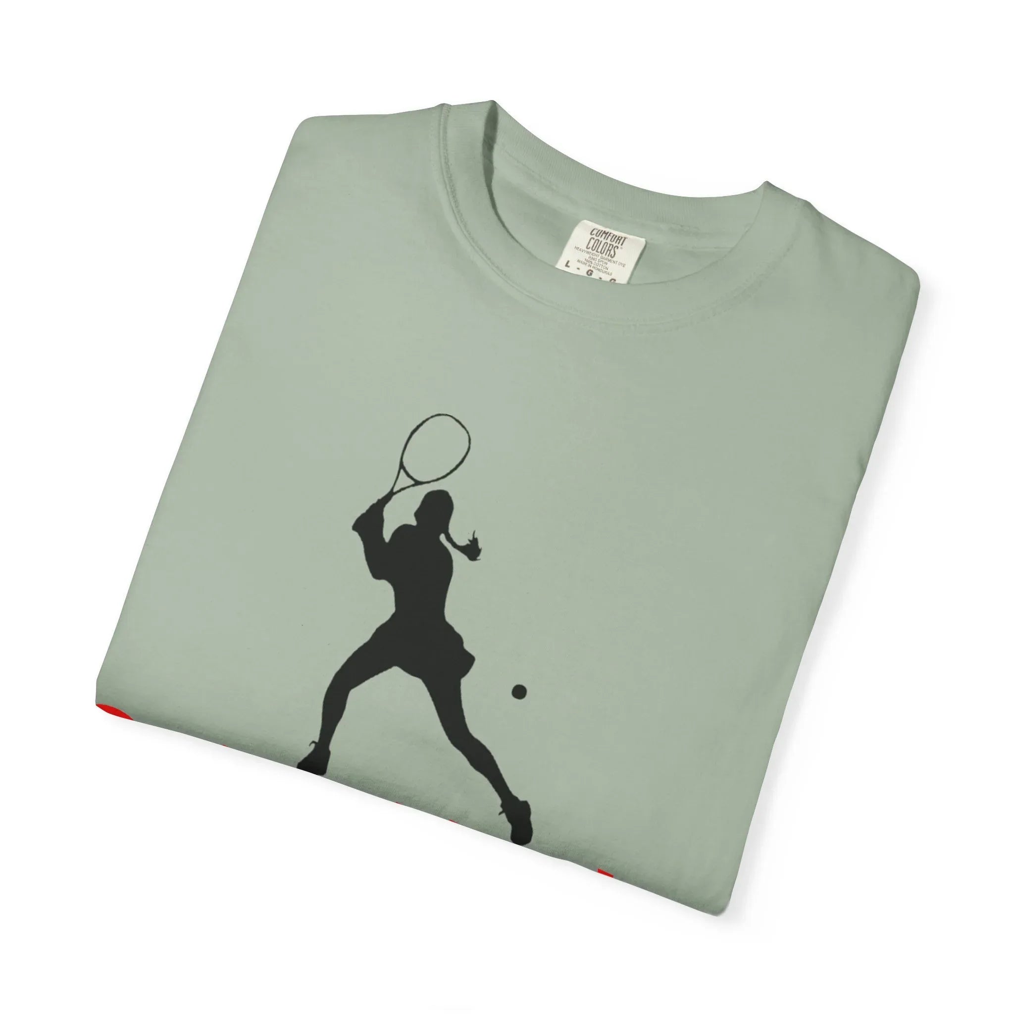 Calm Under Pressure Tennis Player T-shirt | Tennis Graphic Tee - 250 USA Celebration