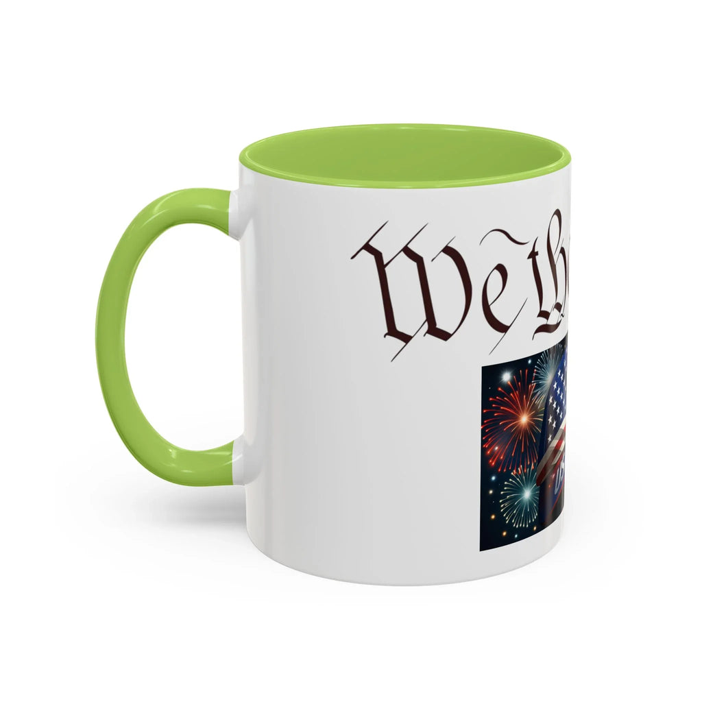 Accent Coffee Mug (11, 15oz) - 250 USA Celebration