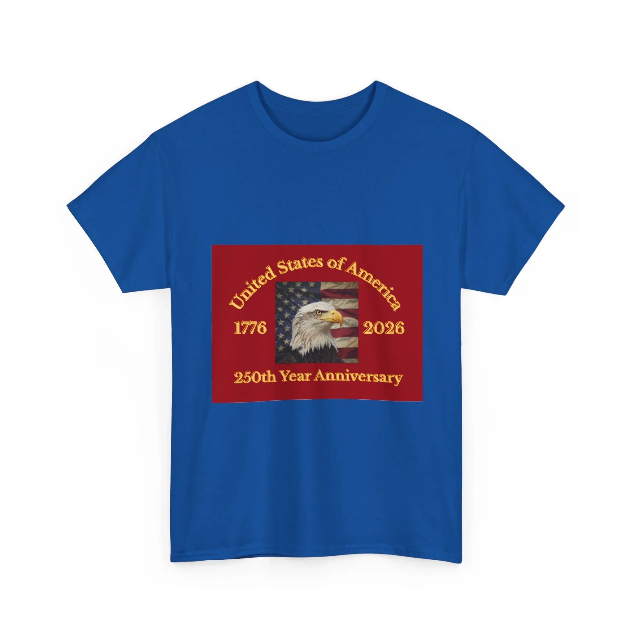 250th Anniversary USA Tee, 250 Years of Freedom, Patriotic Baseball Cap, American, American Patriotic, USA Apparel, Flag T-Shirts - 250 USA Celebration