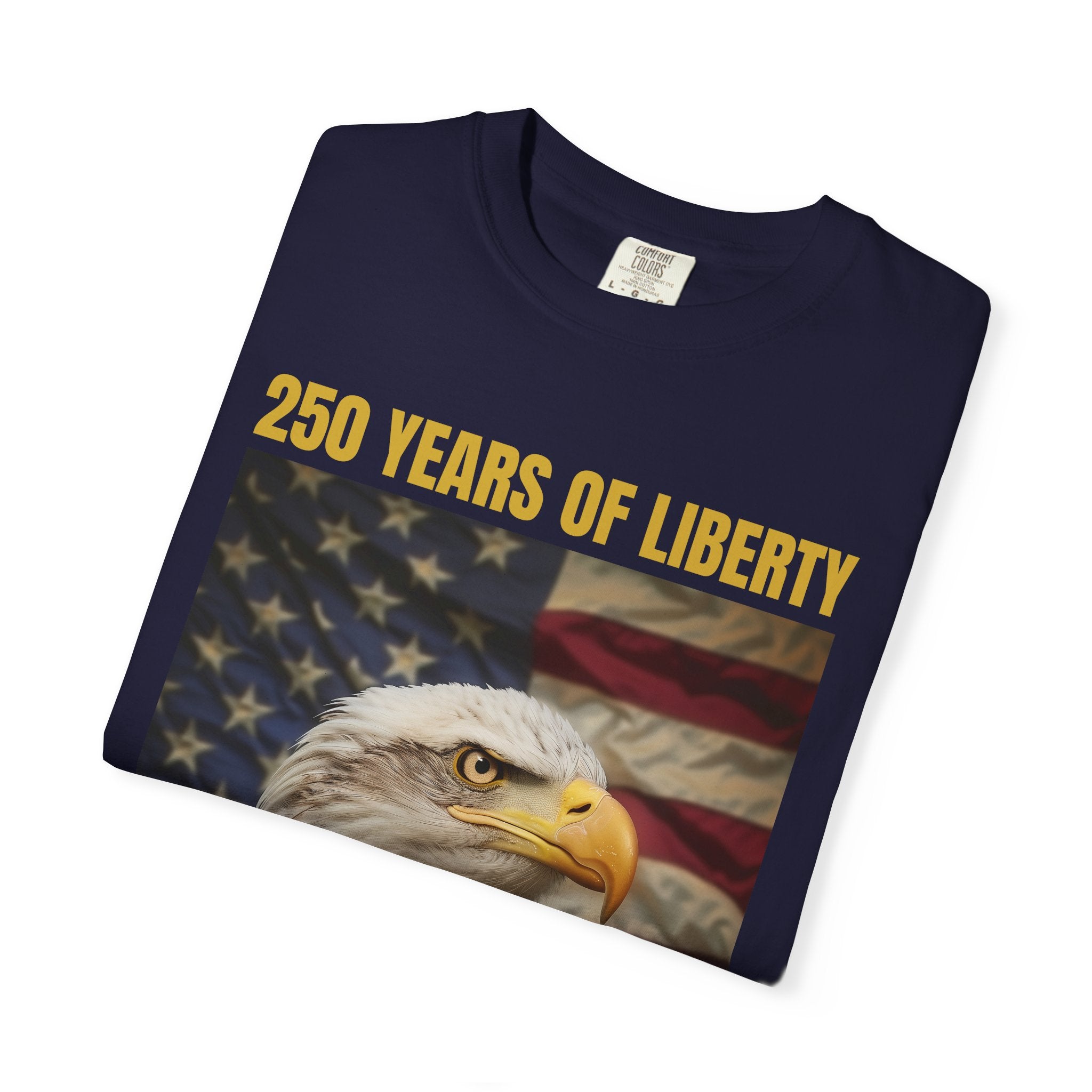 Patriotic Eagle T-Shirt — "I Love the USA 1776–2026"
