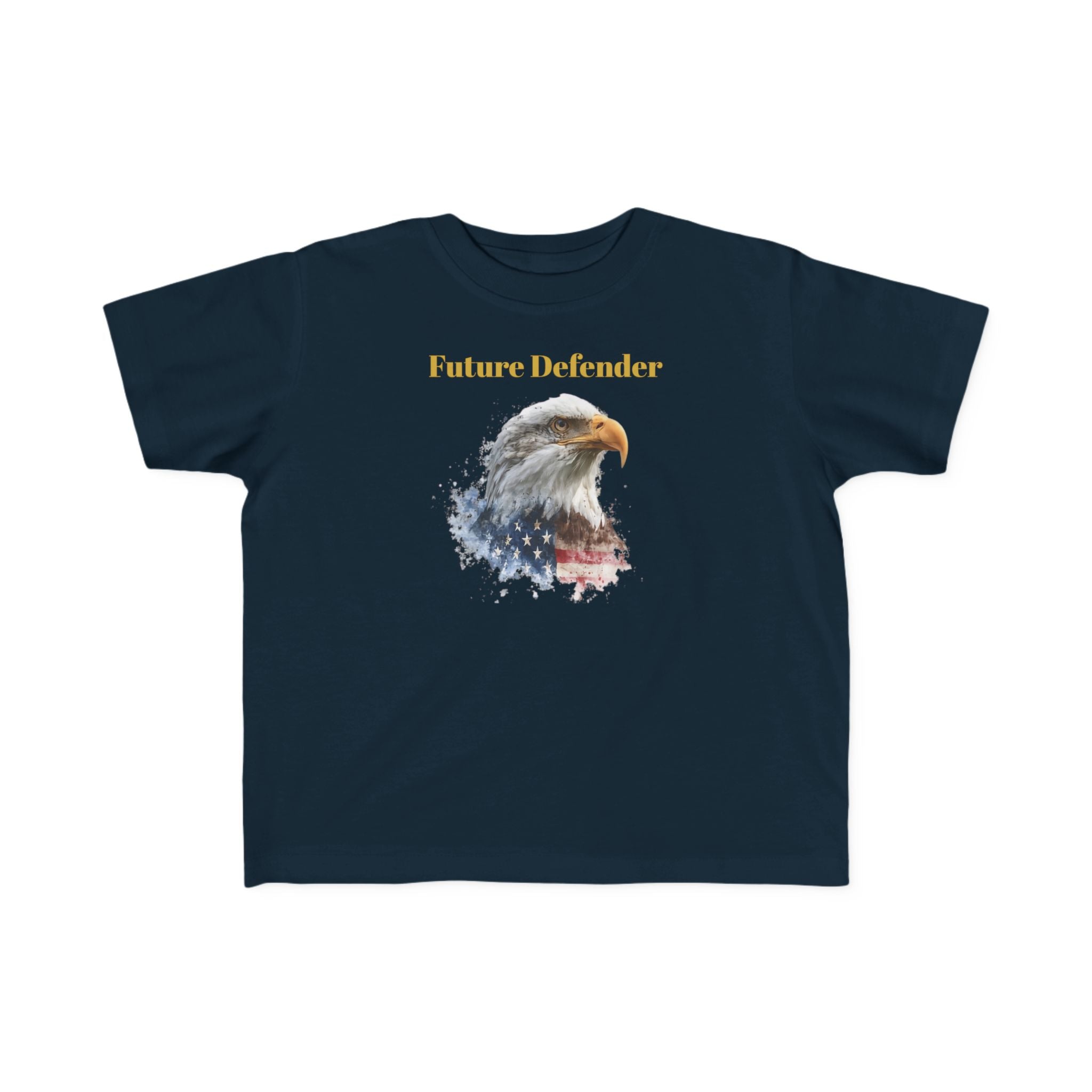 Toddler Tee — "Future Defender" Eagle Kids' Patriotic Shirt