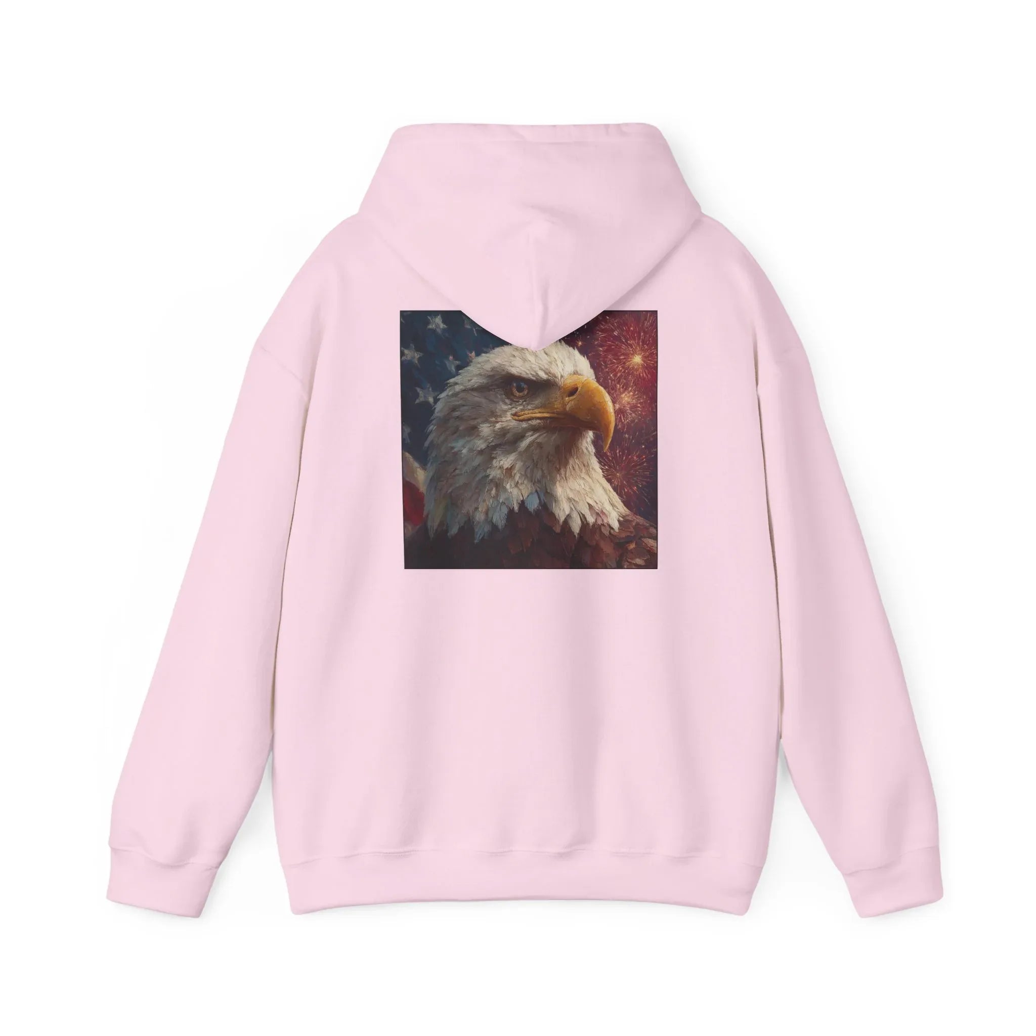 Patriotic American Hooded Sweatshirt, USA Graphic Tees, Flag T-Shirts, Independence Day Apparel, Funny Patriotic Shirts, Custom American Tee - 250 USA Celebration