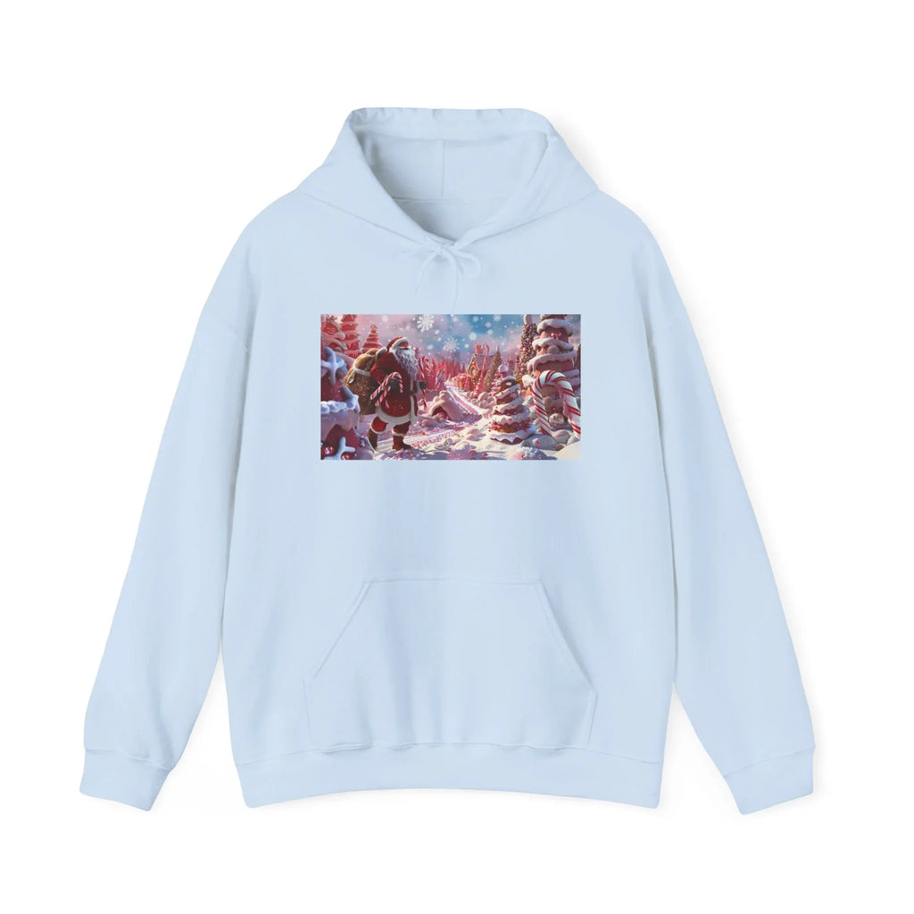 Cozy Christmas Sweatshirt, Unisex Hoodie for Winter Celebrations, Holiday Gift, Festive Apparel, Seasonal Style - 250 USA Celebration