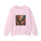 Patriotic Sweatshirt, American Eagle with America First Headline, USA Pullover Jumper, Fourth of July Gift, Political Statement Top, Unisex