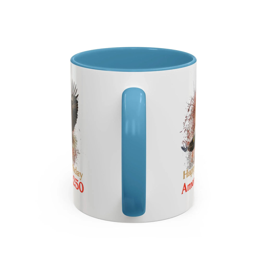 Accent Coffee Mug (11, 15oz) - 250 USA Celebration