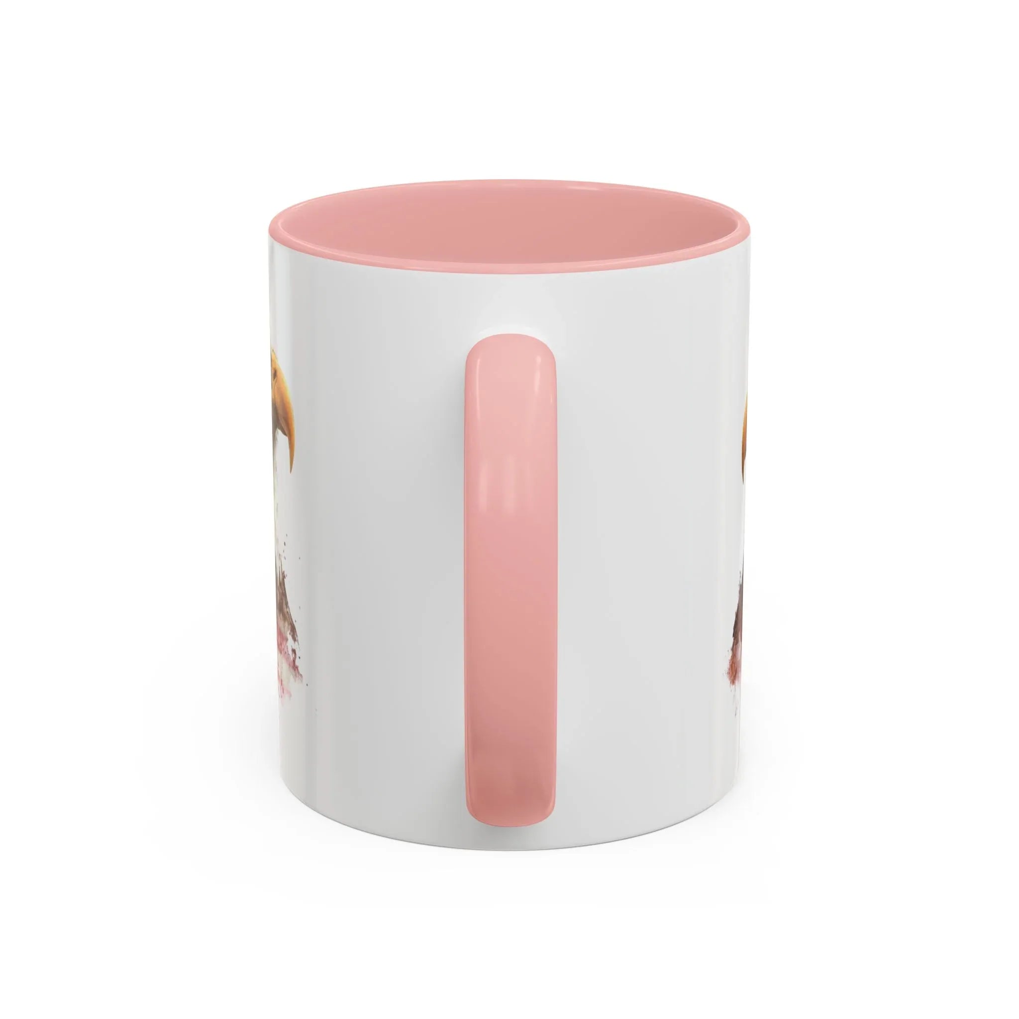 American Bald Eagle watercolor, Coffee Mug | Patriotic flag design - 250 USA Celebration