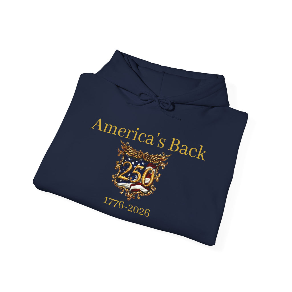 250th Anniversary Hoodie — 1776–2026 Commemorative Patriotic Pullover