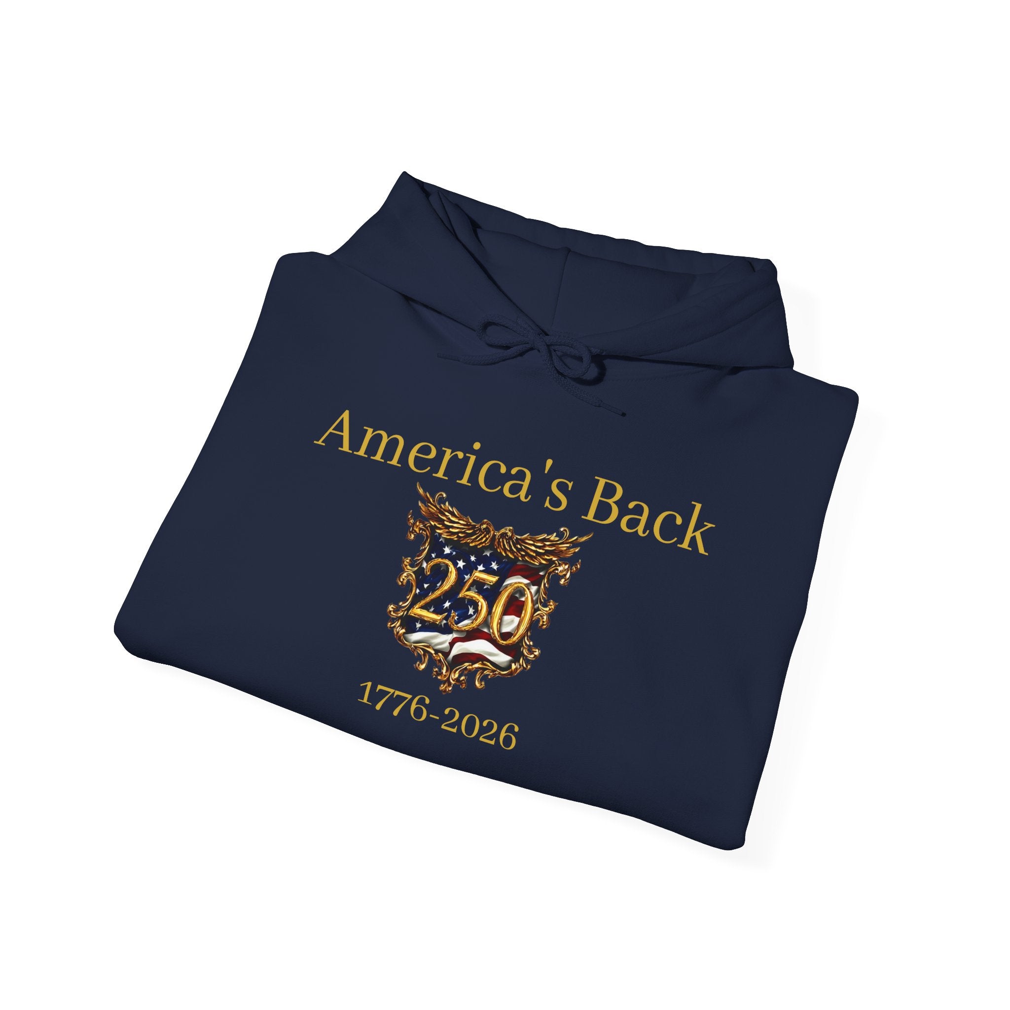 250th Anniversary Hoodie — 1776–2026 Commemorative Patriotic Pullover