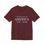 America 1776–2026 T-Shirt — United States of America Patriotic Tee