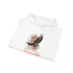 Liberty Eagle America 250 Hoodie | American Flag Watercolor