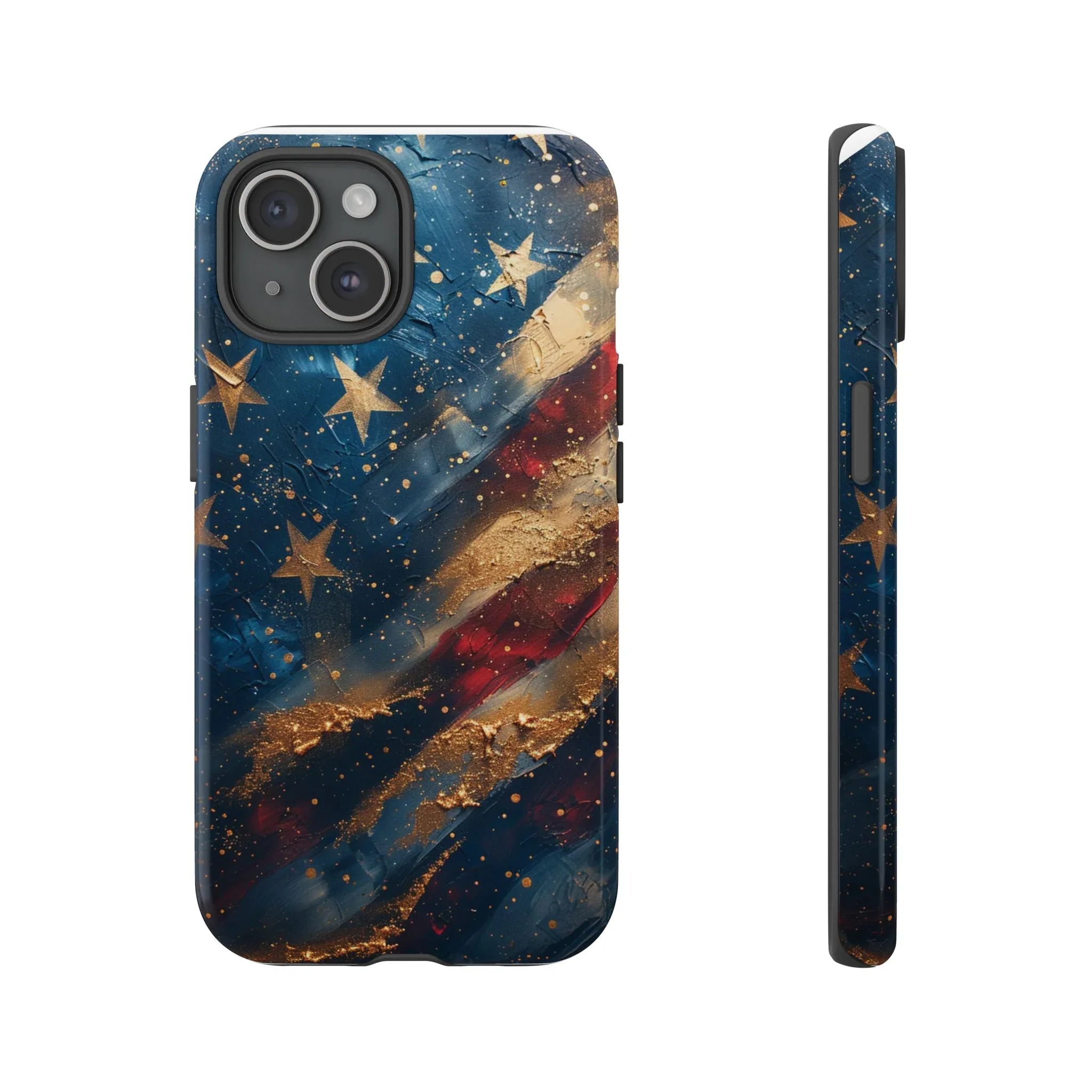 Distressed American Flag phone case | tough cases - 250 USA Celebration