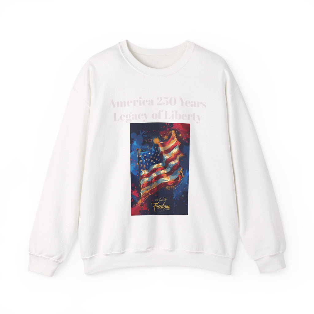 America 250 Years Legacy of Liberty Crewneck Sweatshirt