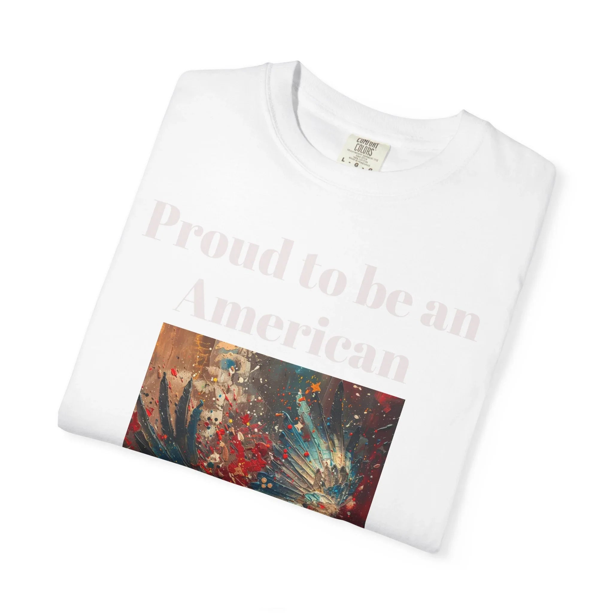 Patriotic Eagle T-Shirt, Proud to be an American Tee, Unisex Graphic T-Shirt, Independence Day Gift, Casual Wear, Eagle Design Shirt - 250 USA Celebration