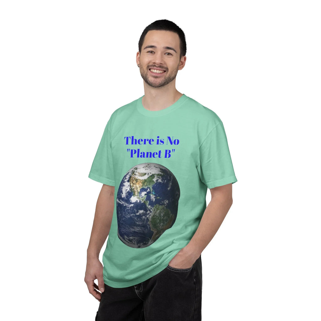 There Is No "Planet B" Earth Graphic T-shirt | Environmental Awareness Tee - 250 USA Celebration