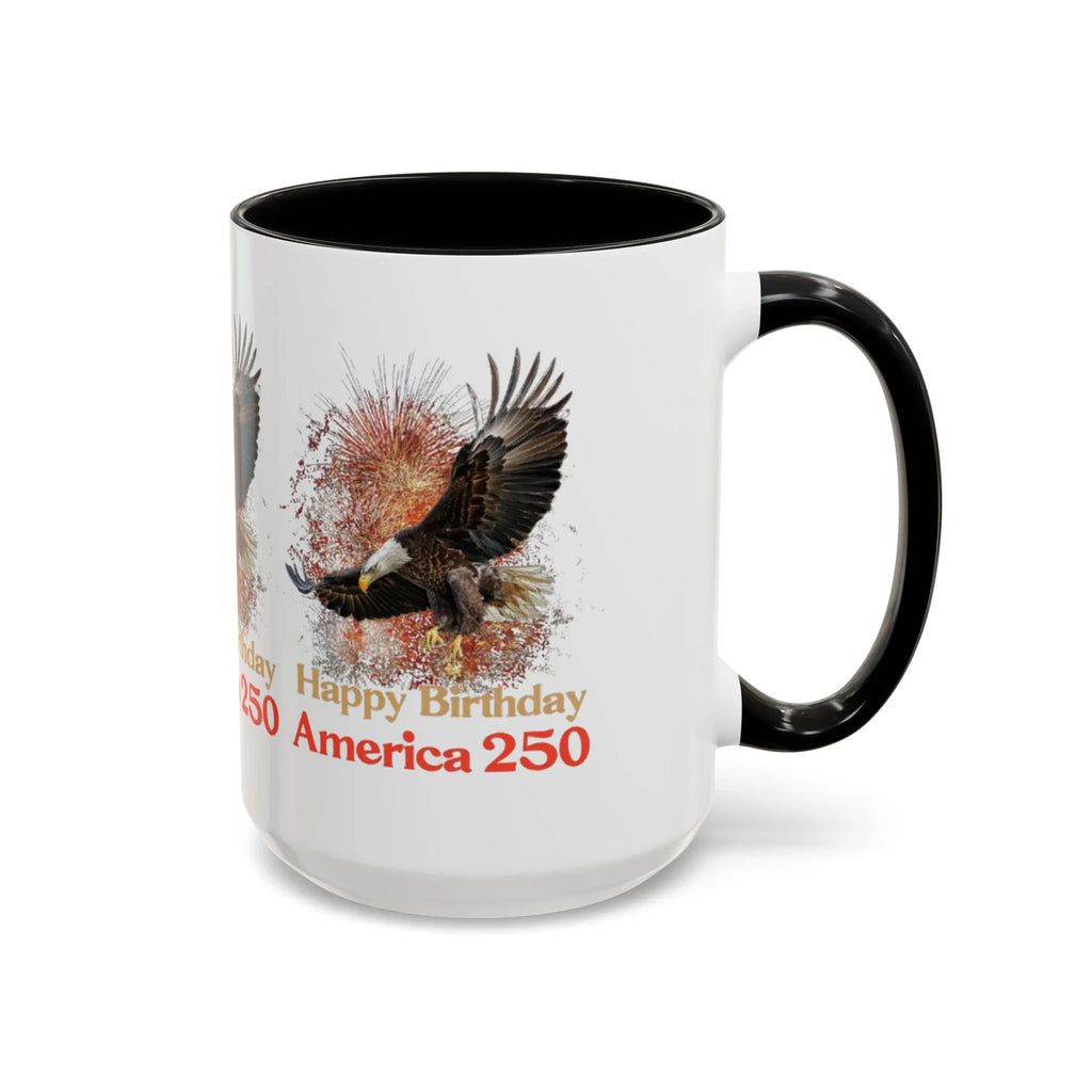 Accent Coffee Mug (11, 15oz) - 250 USA Celebration